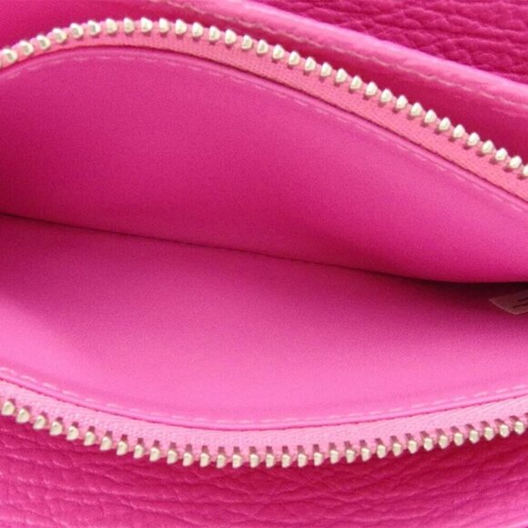 3.1 Phillip LIM Long Wallet Zip Pink Leather Authentic Used - Picture 4 of 16